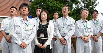 自然素材の壁紙